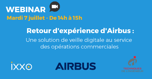 Webinaire : REX Airbus : une solution de veille digitale au service des opérations commerciales