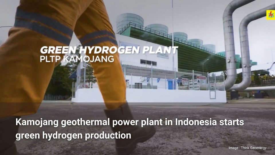 "La centrale géothermique de Kamojang, en Indonésie, commence à produire de l'hydrogène vert" - IXXO Insight #2