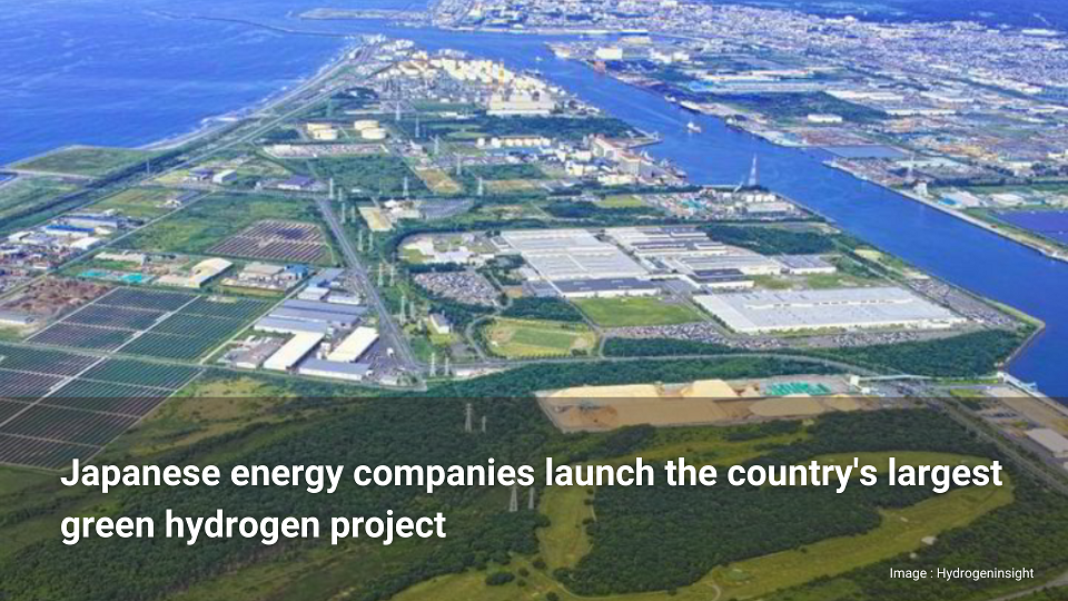 "Des entreprises japonaises du secteur de l'énergie lancent le plus grand projet d'hydrogène vert du pays" - IXXO Insight #2